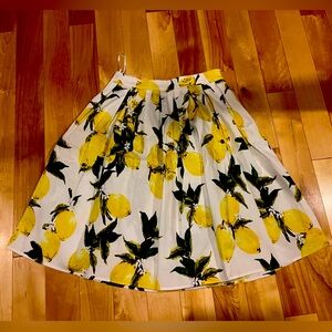NWOT Grace Karin, lemon skirt, size small